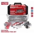 thumbnail image 1 of Hyper Tough 262-Piece Mechanics Tool Set (SAE and mm), 1 of 11