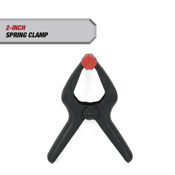 Hyper Tough 2-inch Light Duty Spring Clamp, Resin