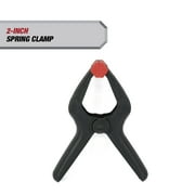 Hyper Tough 2-inch Light-Duty Spring Clamp with Swivel Pads