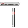 thumbnail image 1 of Hyper Tough 2-Piece Long Impact Driver Hex Shank Drill Bits, 1 of 9