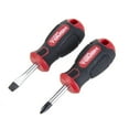 thumbnail image 1 of Hyper Tough 2 Piece Stubby Screwdriver Set, 4 inch, 1 of 8