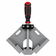 Hyper Tough 90-Degree Corner Clamp Set, 2-Piece Heavy Duty Right Angle Woodworking Clamps, Adjustable Screw Corner Jig for Cabinet, Frame & Furniture Assembly