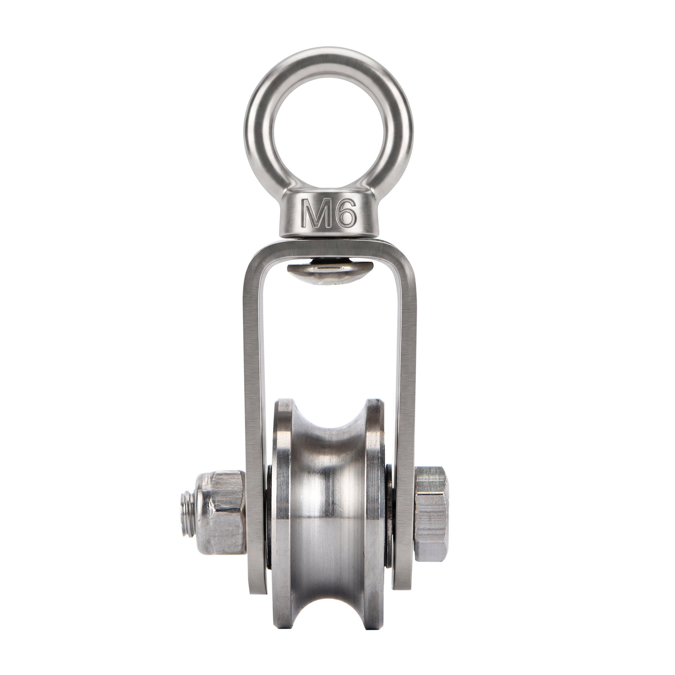 Hyper Tough Cable Pulley Wheel, Stainless Steel, 2 Pack