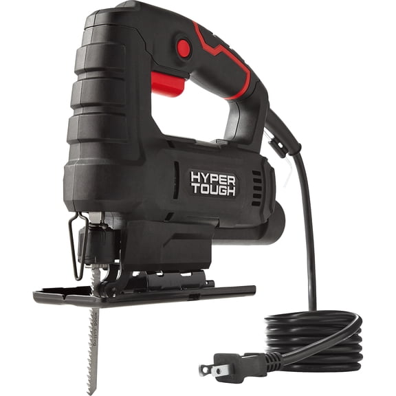 Hyper Tough 3.5-Amp Corded Jig Saw, Corded, 120 Volt, Model Number 44002, for Wood-Cutting
