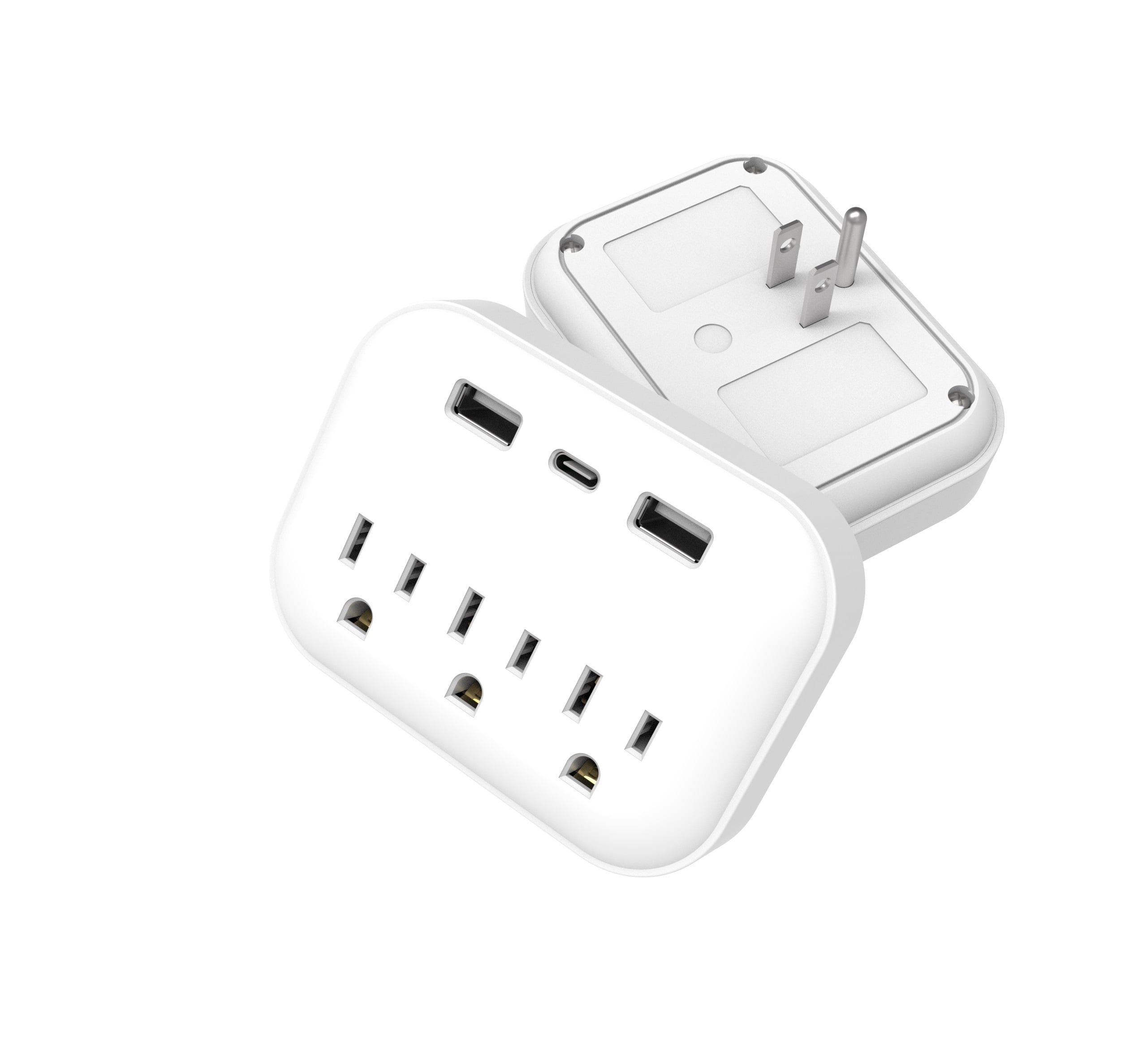 Hyper Tough 3-Outlet Surge Protector with 3 USB Ports