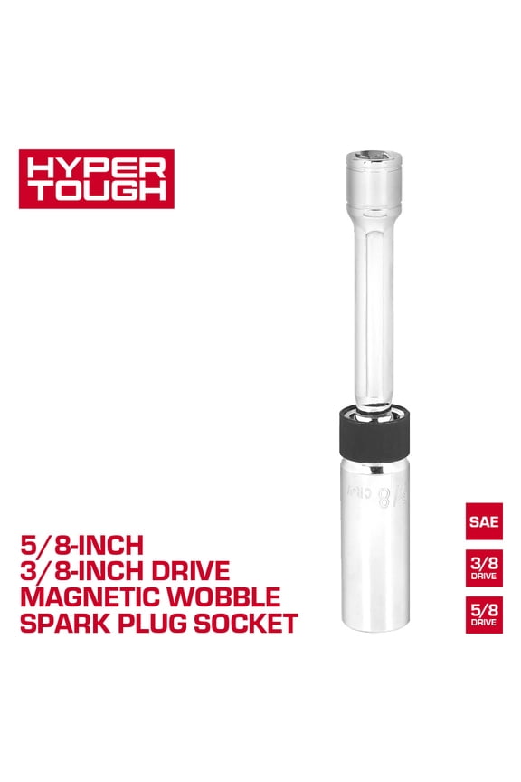 3/8-inch Drive 5/8-inch Magnetic Wobble Spark Plug Socket