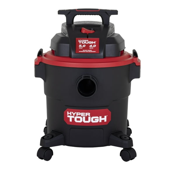 Hyper Tough 5 Gallon 4 HP Wet Dry Vacuum for Home, Car, Garage & Workshop