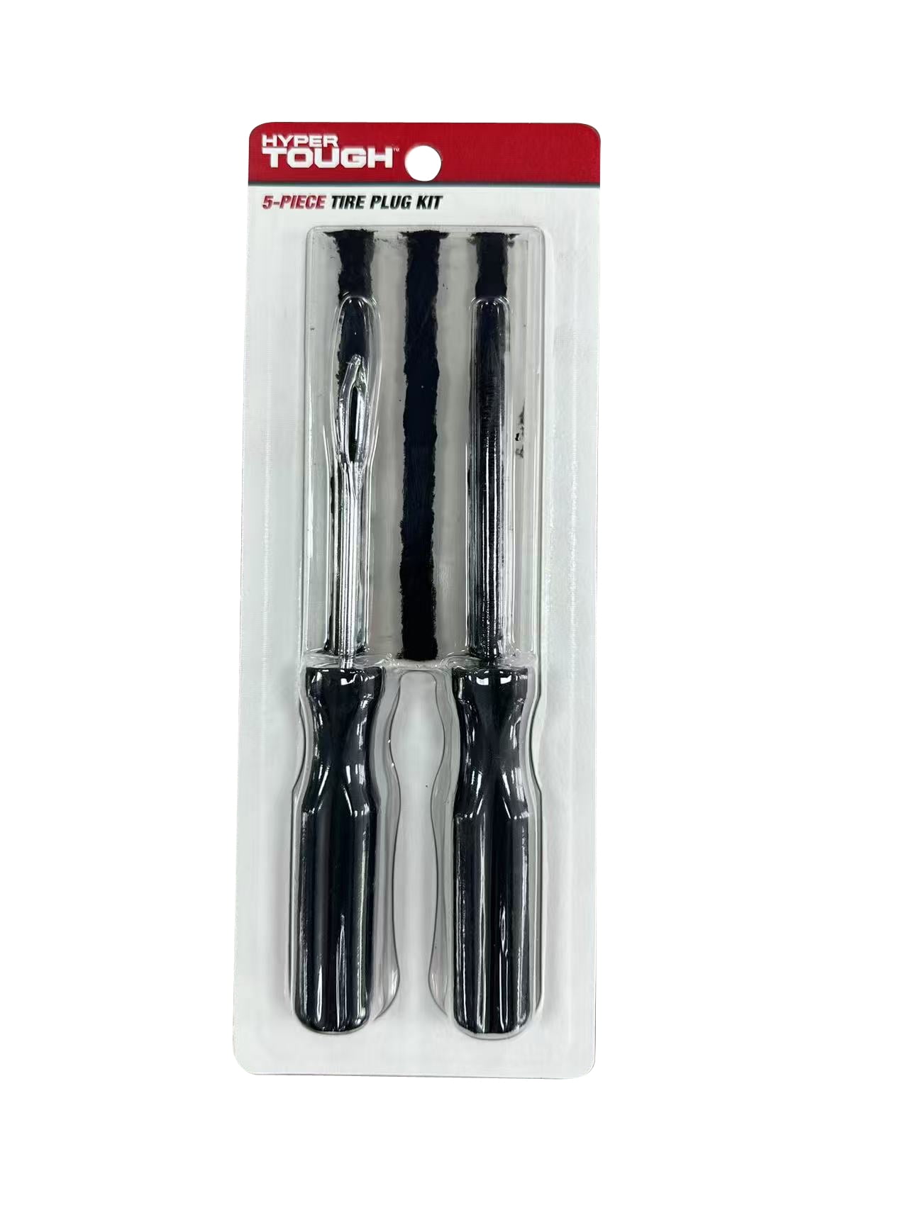 Hyper Tough 5 Piece Tire Patching & Plugging Tools Kit, Model ST121701S