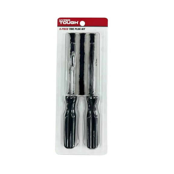 Hyper Tough 5 Piece Tire Patching & Plugging Tools Kit, Model ST121701S