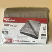 Hyper Tough Weather Resistant Medium Duty 6' x 8' Polyethylene Tarp