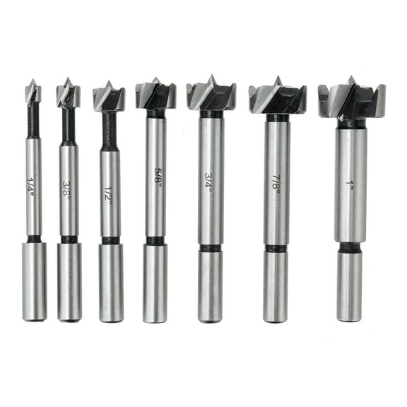 Hyper Tough 7 Piece Forstner Bit Set