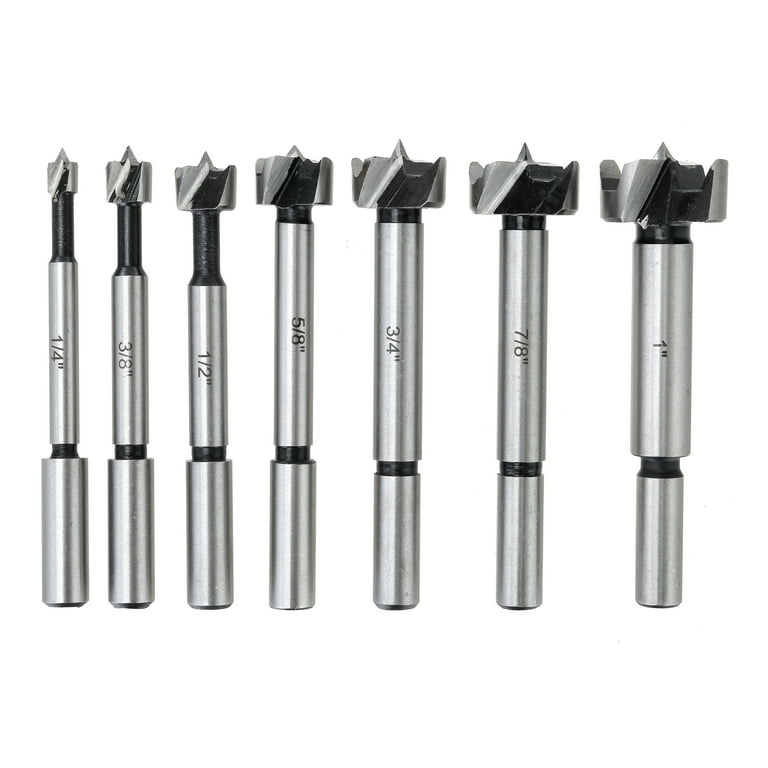 Hyper Tough 7 Piece Forstner Bit Set - Walmart.com