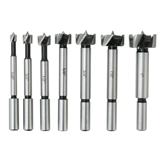 Hyper Tough 7 Piece Forstner Bit Set
