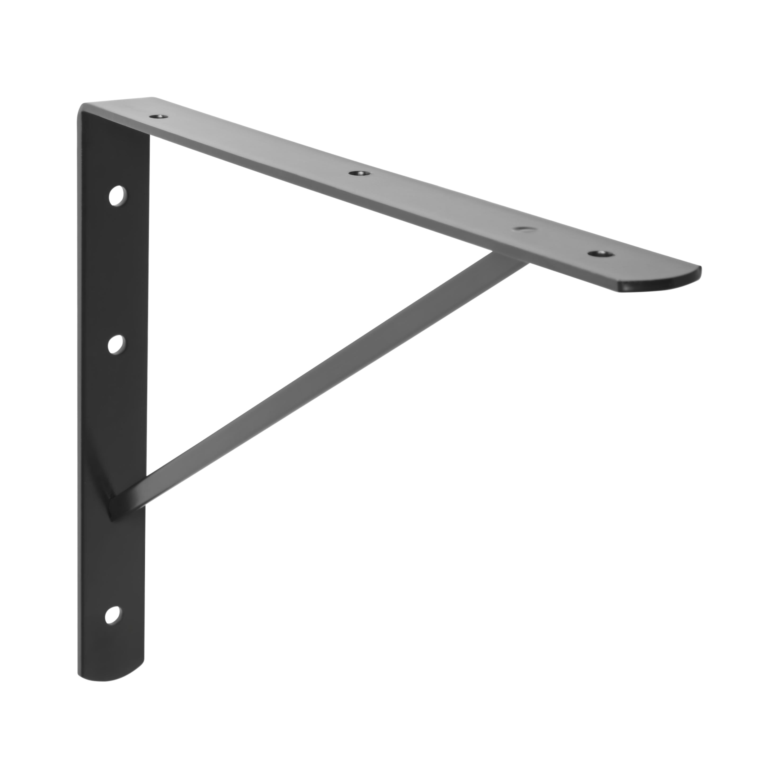 Hyper Tough 8 inch x 10 inch Medium Duty Bracket Black