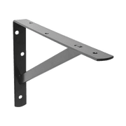 Hyper Tough 8 inch x 12 inch Heavy Duty Bracket BlackActual Use Length 8.2 inch x 11.8 inch