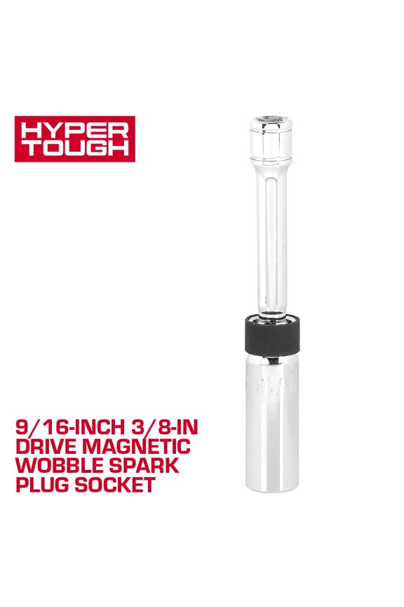 3/8-inch Drive 9/16-inch Magnetic Wobble Spark Plug Socket