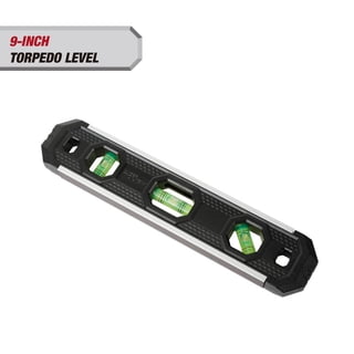 Hyper Tough 9-inch 3 Vial Magnetic Edge Torpedo Level