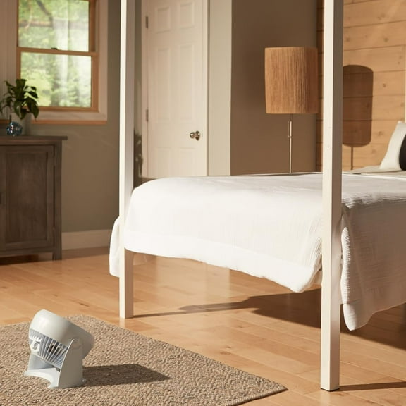 HT-904 TurboForce Tabletop  Circulator Fan, White - Quiet Personal Fan for Home or Office, 3 Speeds and 90 Degree Pivoting