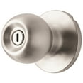 thumbnail image 1 of Hyper Tough Privacy Bed and Bath Doorknob, Stainless Steel Finish, 1 of 6