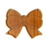 Holiday Time Acacia Wood Bow Charcuterie Board, 12