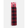 thumbnail image 1 of Holiday Time Woven Buffalo Plaid Bandana, One Size, Red/Black,Cotton, 1 of 4