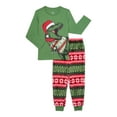 thumbnail image 1 of Holiday Time Boys Dinosaur Long Sleeve Top and Pants, 2-Piece Pajama Set, Size 4-18, 1 of 1