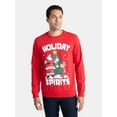 thumbnail image 1 of Men's Christmas Light Up Graphic Sweatshirt from Holiday Time, Sizes XS-3XL, 1 of 5
