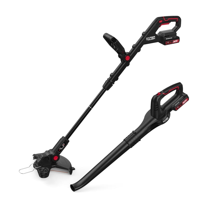 Hyper Tough 20V Trimmer & Blower Combo Kit, HY5601050516009