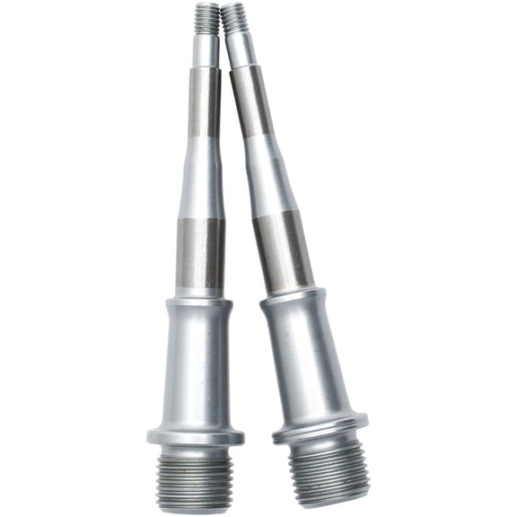 HT Components N-T1 Pedal Spindle - T1 IGUS, Chromoly, Silver