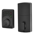 thumbnail image 1 of Hyper Tough Electronic Keypad Deadbolt with Matte Black Finish, Smart, Secure and Convenient, 1 of 6