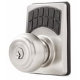 thumbnail image 1 of Hyper Tough Keyless Digital Ball Knob- Satin Nickel Finish, Smart, Secure and Convenient, 1 of 7