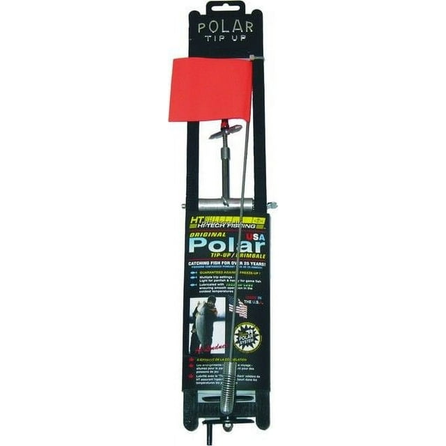 HT Enterprises PTU2B Polar Ice Fishing TipUp Kit, 200ft