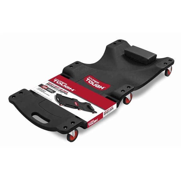 40" Hyper Tough Heavy Duty Creeper With Six 360-Degree Swivel Casters