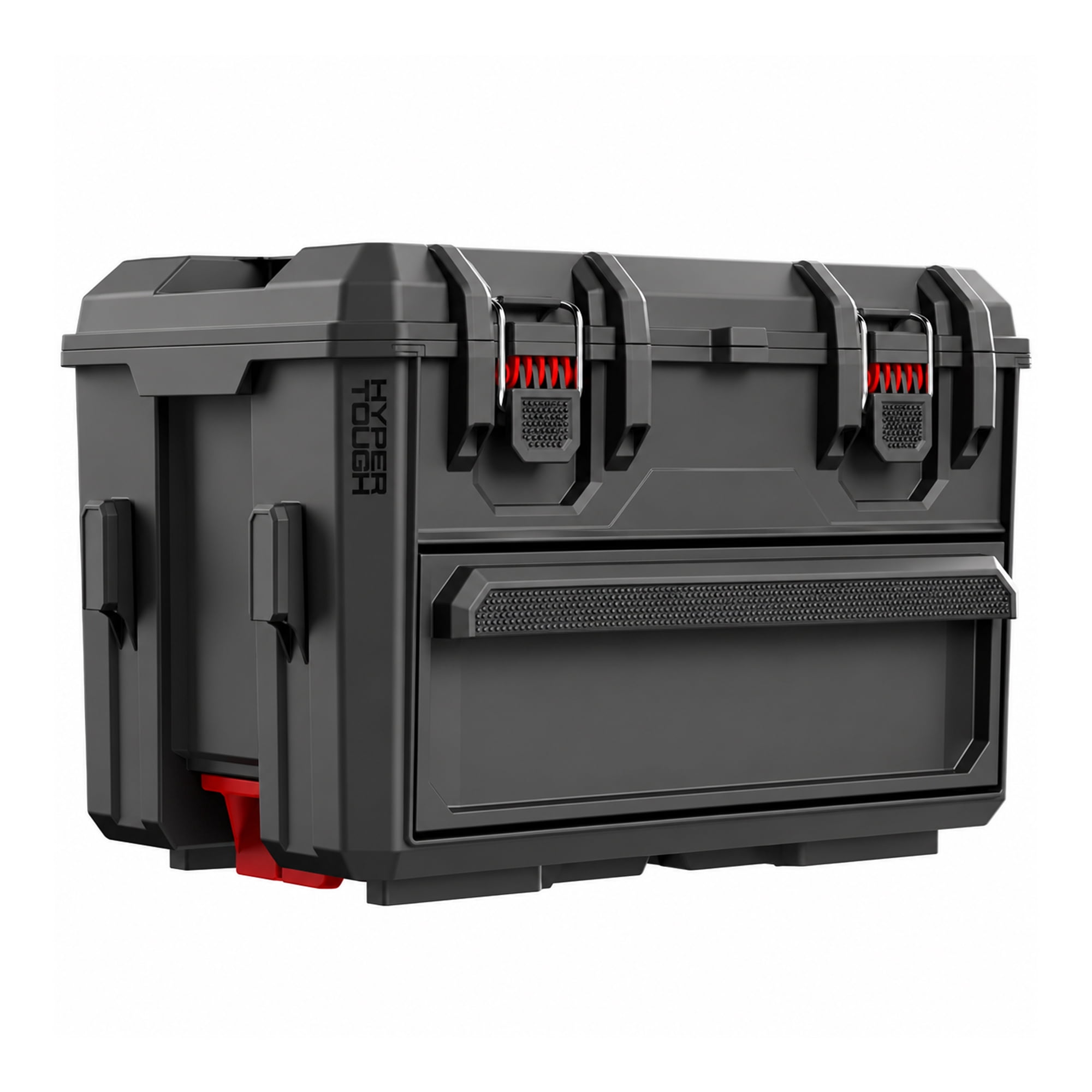 Hyper Tough Hyper Stack Hybrid Toolbox with Top Compartment and Storage ...