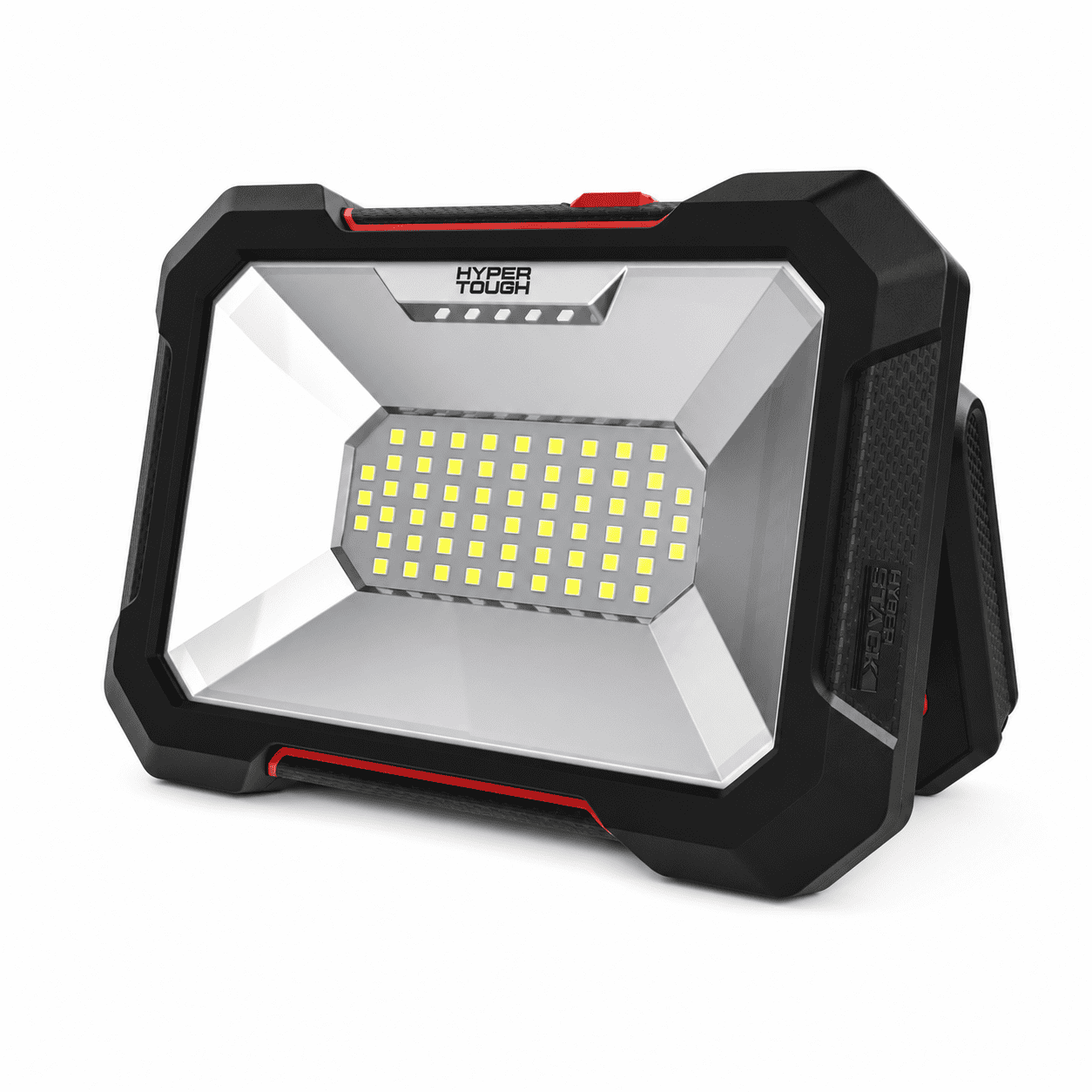 Hyper Tough Hyper Stack 9 inch Rechargeable LED Work Light with 6000 Lumens and Magnetic Base