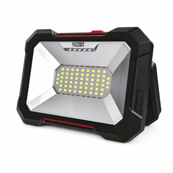 Hyper Tough Hyper Stack 9 inch Rechargeable LED Work Light with 6000 Lumens and Magnetic Base