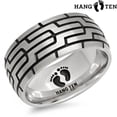 thumbnail image 1 of HT Mens SS Tire Accent Ring Parent, 1 of 1