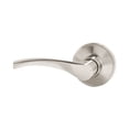 thumbnail image 1 of Hyper Tough Non-Locking Hall and Closet Lever in Satin Nickel with Round Rosette, 1 of 7