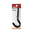 thumbnail image 1 of Hyper Tough Screw Hook 3/8 inch x 4-1/2 inch Black, 1 of 8