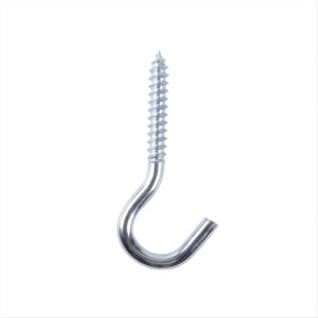Hyper Tough Screw Hook 5/16 inch x 4 inch Zinc Plated