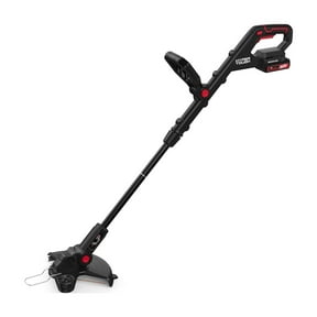 Hyper Tough 12 in 20V Brushless Cordless String Trimmer with 20V Max 2.0Ah Battery and Charging Cable