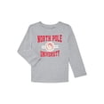 thumbnail image 1 of Holiday Time Toddler Boys or Girls Christmas Tee with Long Sleeves, Sizes 12M-5T, 1 of 4