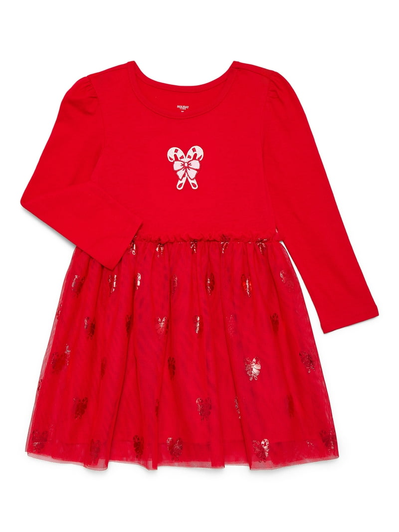 holiday time christmas dress Christmas Time Smocked Bishop Dress – Girls Green Gingham Holiday Outfit 5