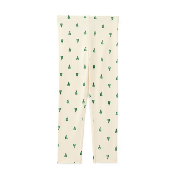 Holiday Time Toddler Girls Christmas Leggings, Sizes 12M-5T