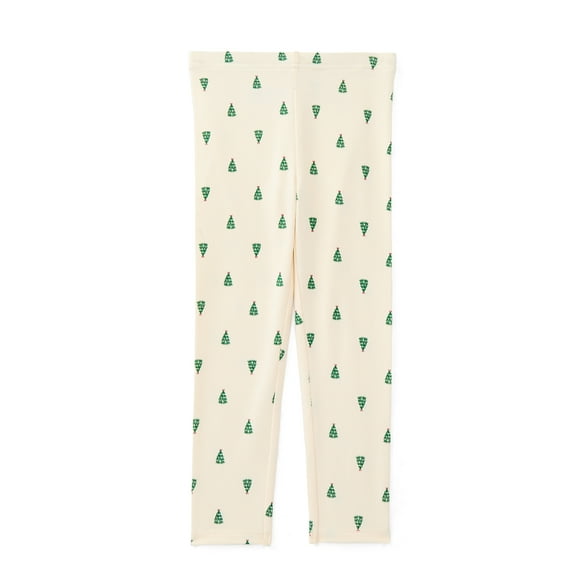 Holiday Time Toddler Girls Christmas Leggings, Sizes 12M-5T