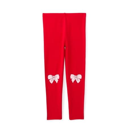 Holiday Time Toddler Girls Christmas Leggings, Sizes 12M-5T