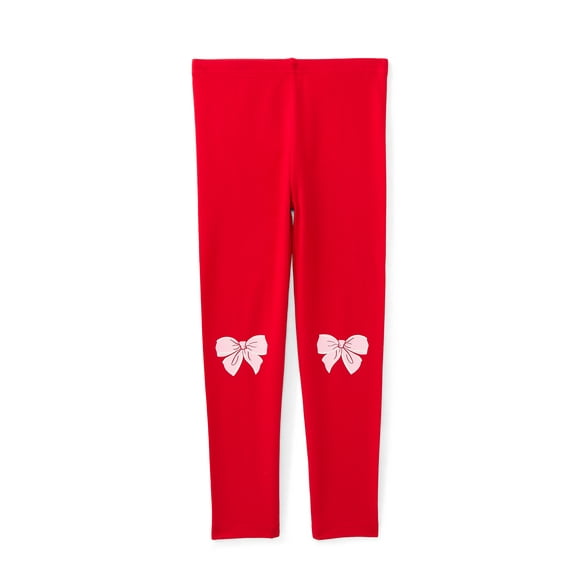 Holiday Time Toddler Girls Christmas Leggings, Sizes 12M-5T