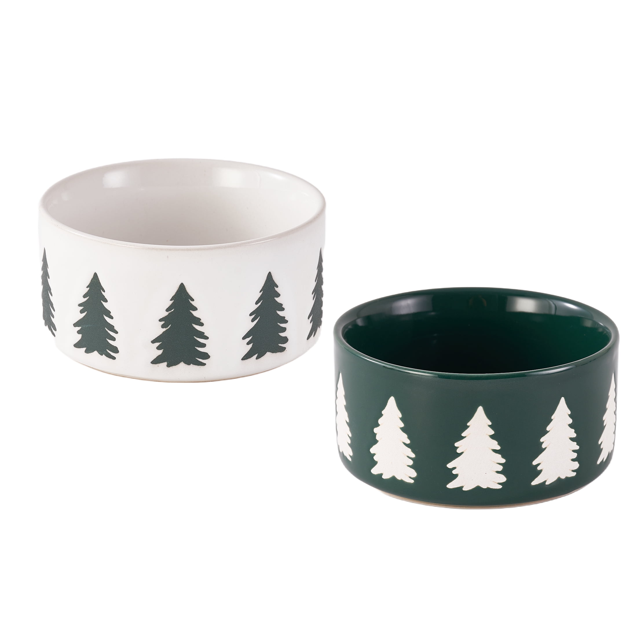Holiday Time Tree Ramekins Set of 2