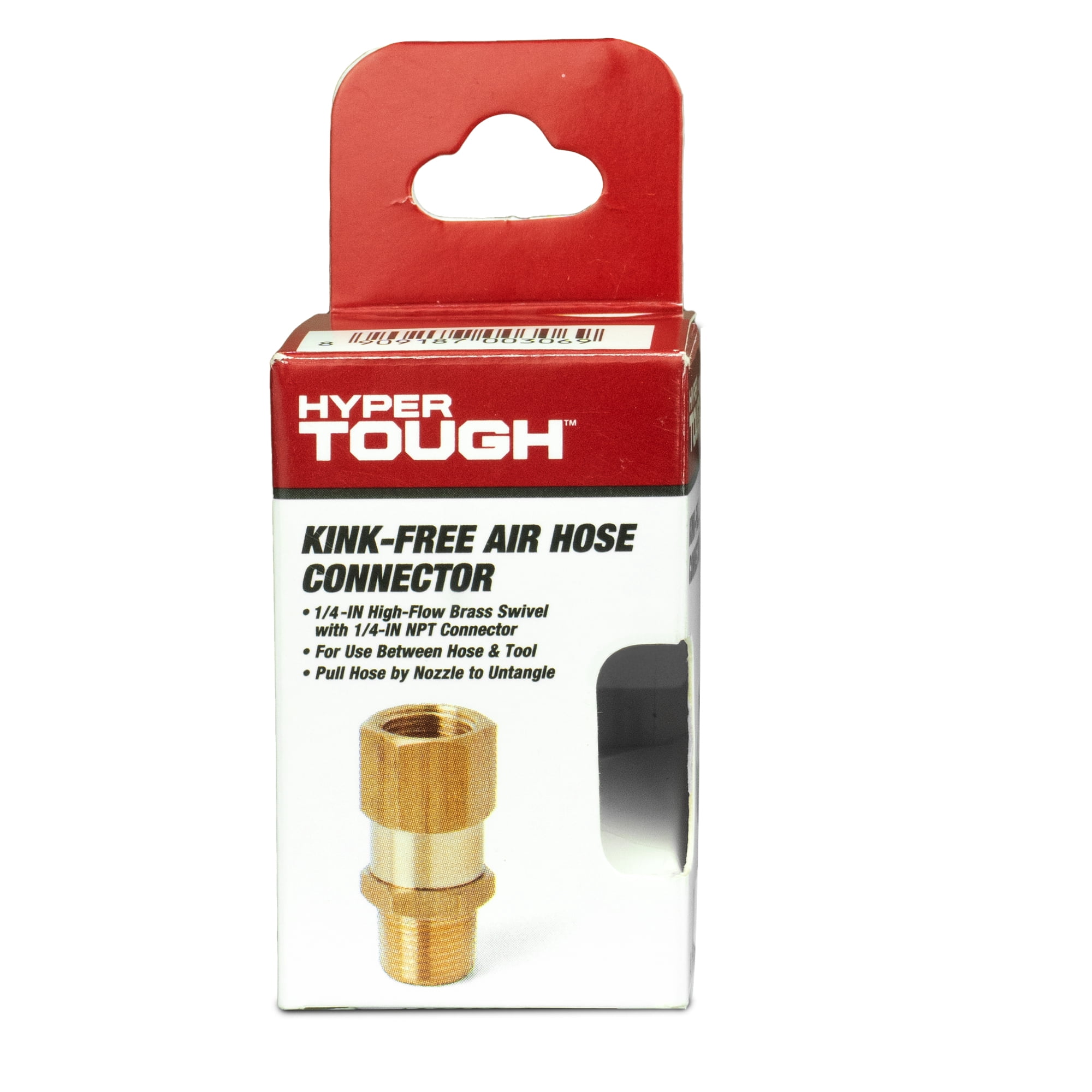 Hyper Tough Kink Eliminator Air Hose Connector 1/4 inch