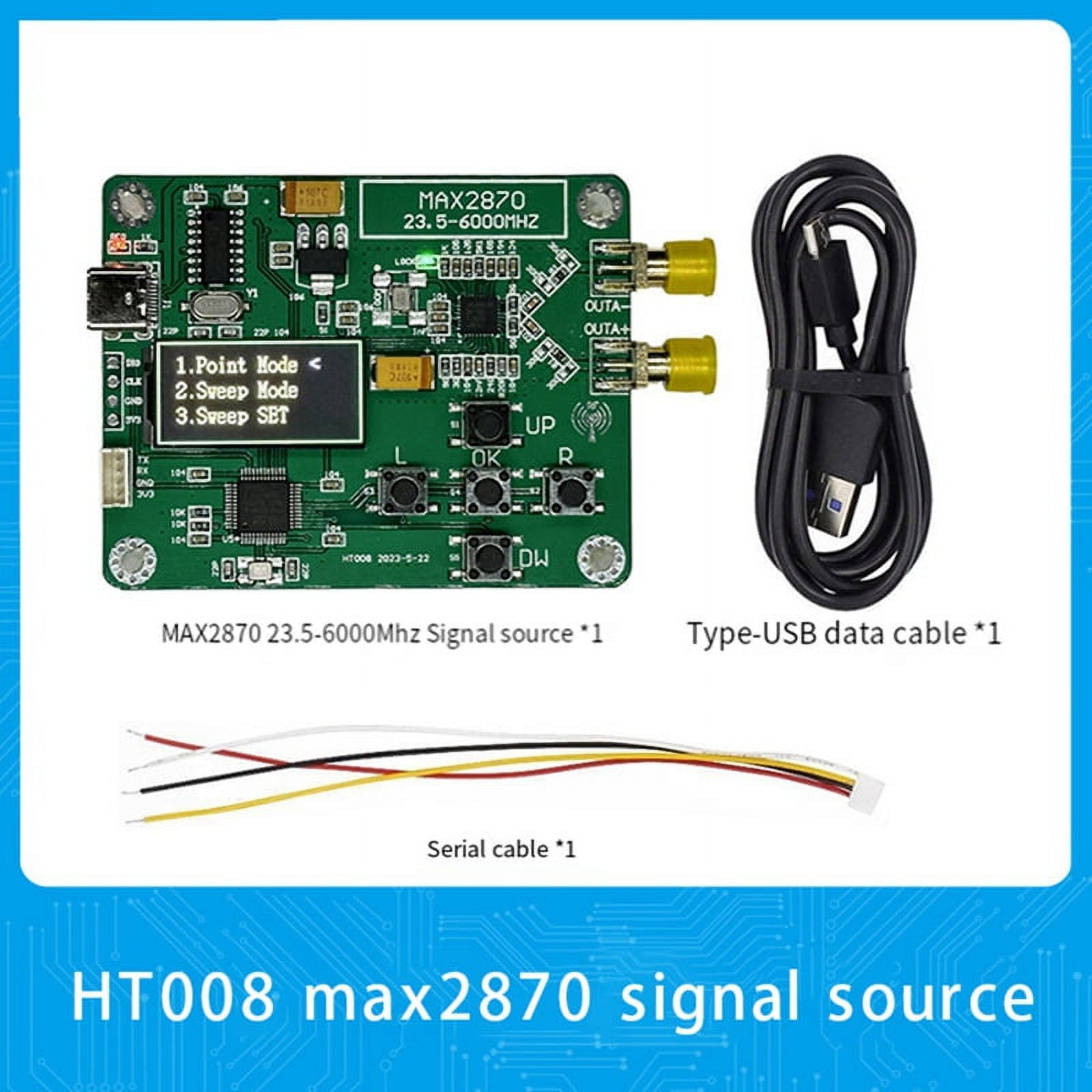 HT008 Signal Source MAX2870 STM32 23.5-6000Mhz Signal Generator Signal ...